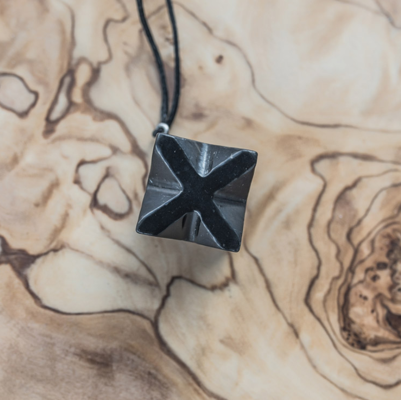 SHUNGITE PENDANTS! HURRY WHILE SUPPLIES LAST! - EMF Protection - Hand Cut Genuine Natural Shungite Pendant High Quality Black Lustrous Gemstone from Russia