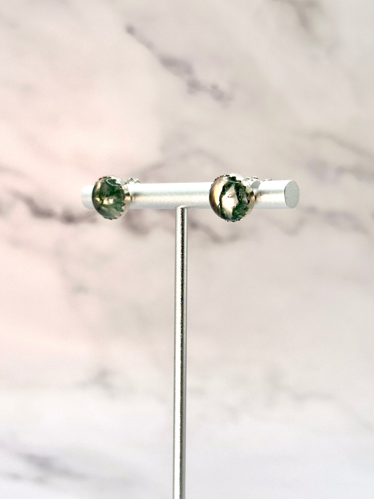 Silver Stud Earrings