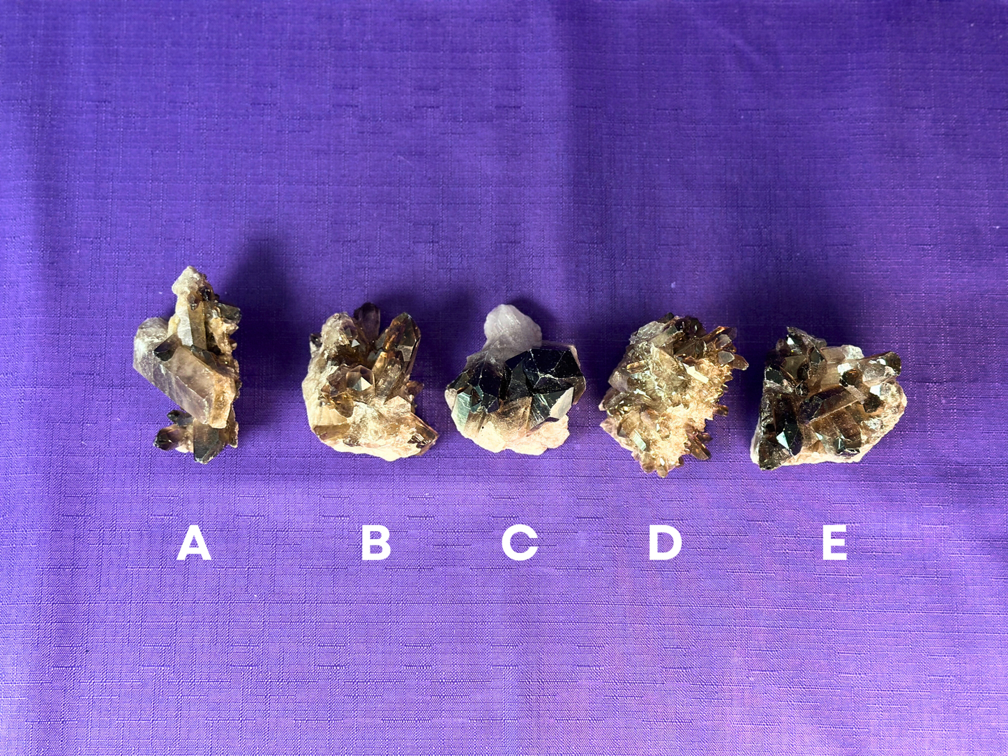 Smoky Quartz Cluster | 2-3" Natural Smoky Quartz Crystals
