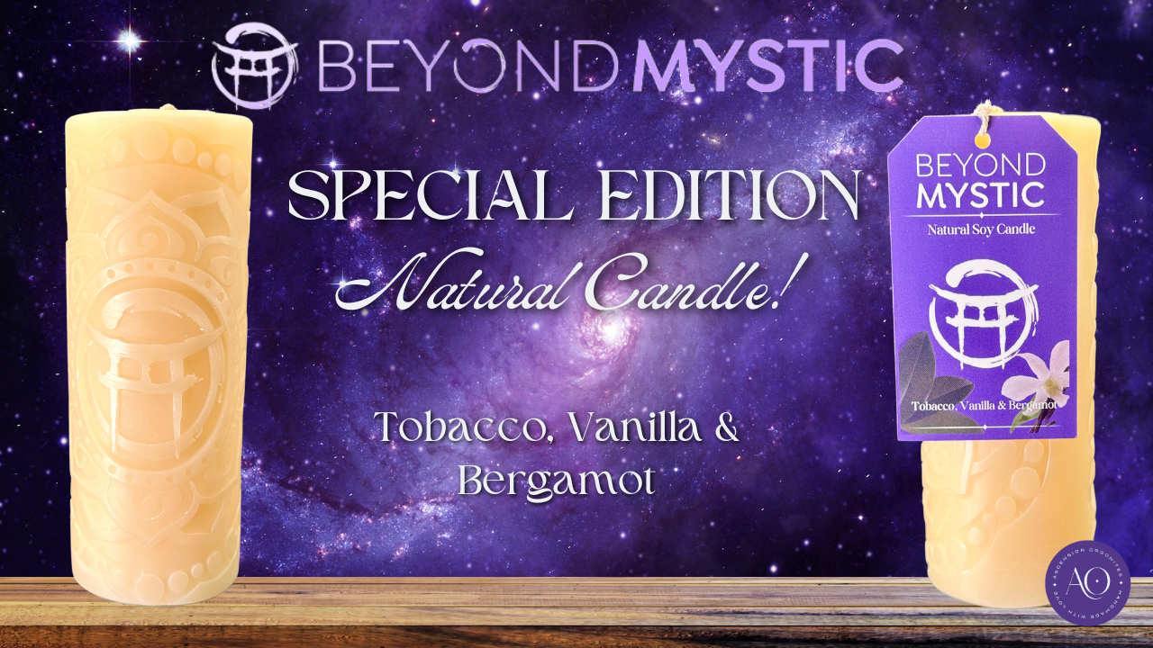 THE BEYOND MYSTIC Special Edition Candle - Natural Soy Candle by Ascension Orgonites