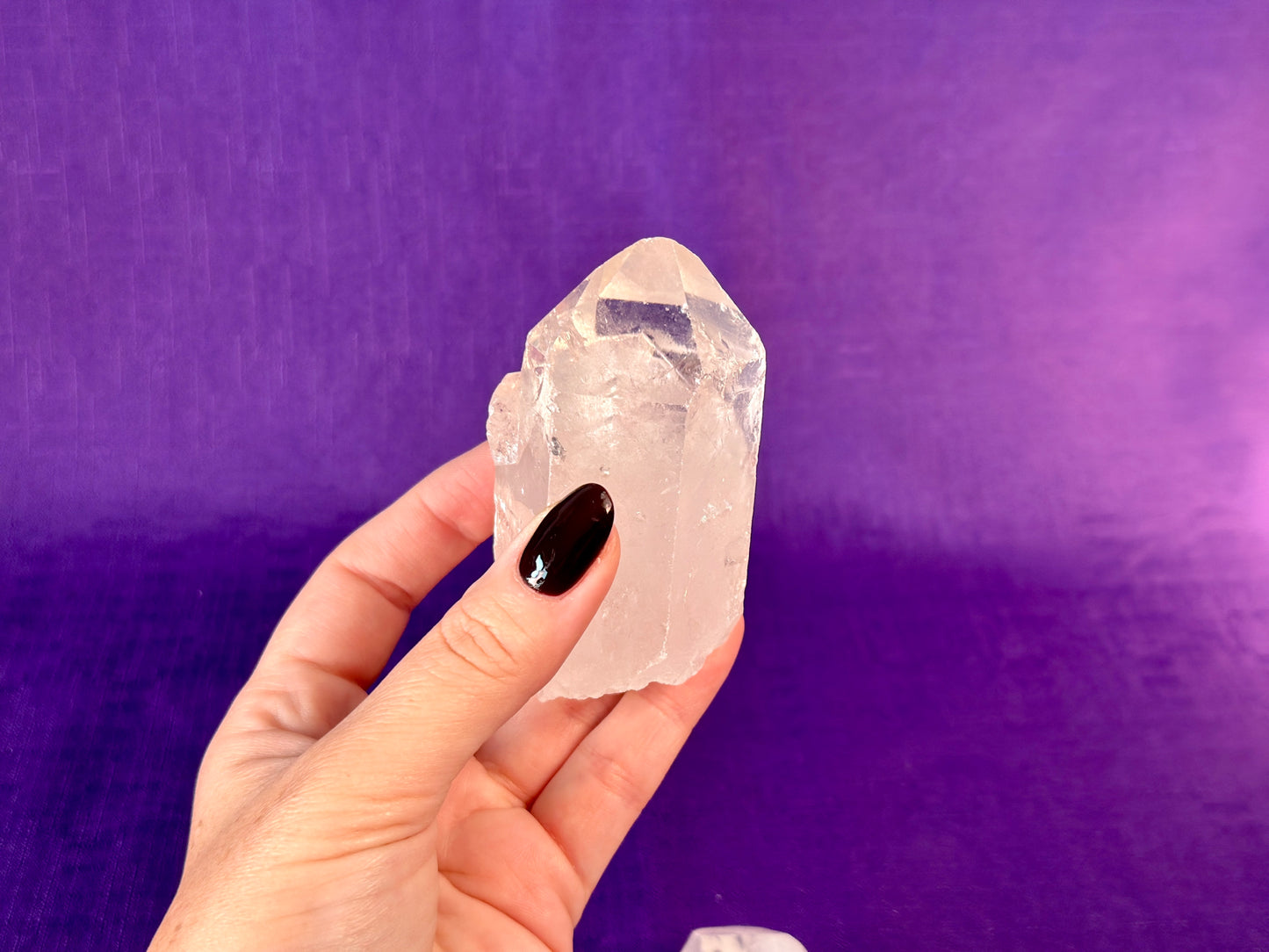 Large Natural Clear Quartz Points, 2 to 6 Inch Quartz Crystals - Grade A