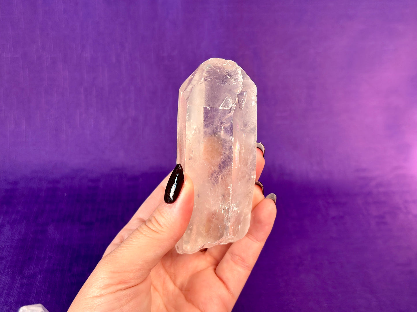Large Natural Clear Quartz Points, 2 to 6 Inch Quartz Crystals - Grade A
