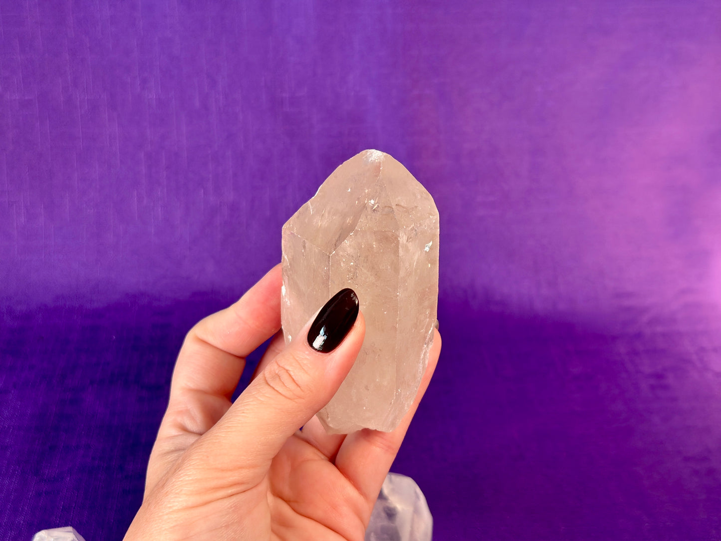Large Natural Clear Quartz Points, 2 to 6 Inch Quartz Crystals - Grade A