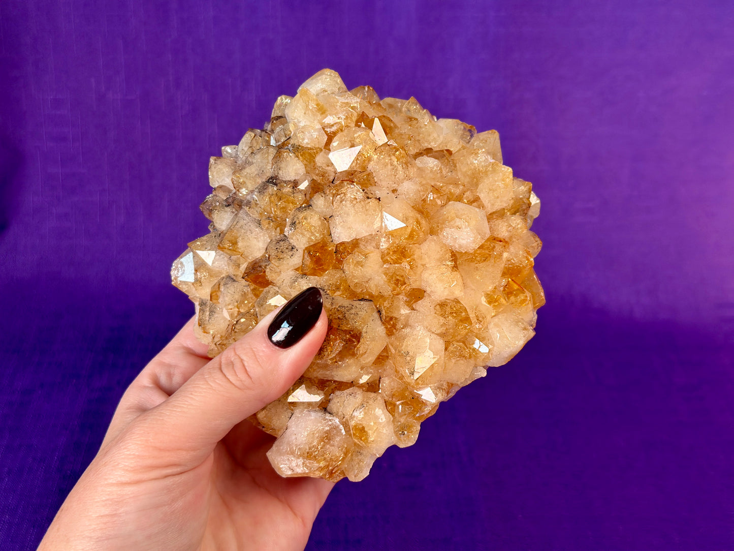 Brazilian Citrine Clusters, Citrine Crystal Clusters, Raw Crystals