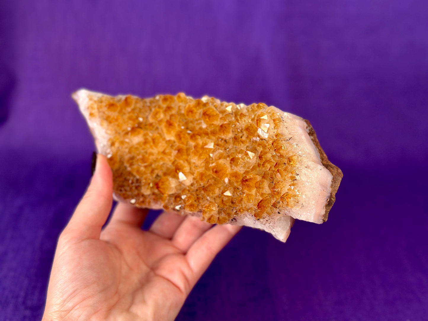 Brazilian Citrine Clusters, Citrine Crystal Clusters, Raw Crystals