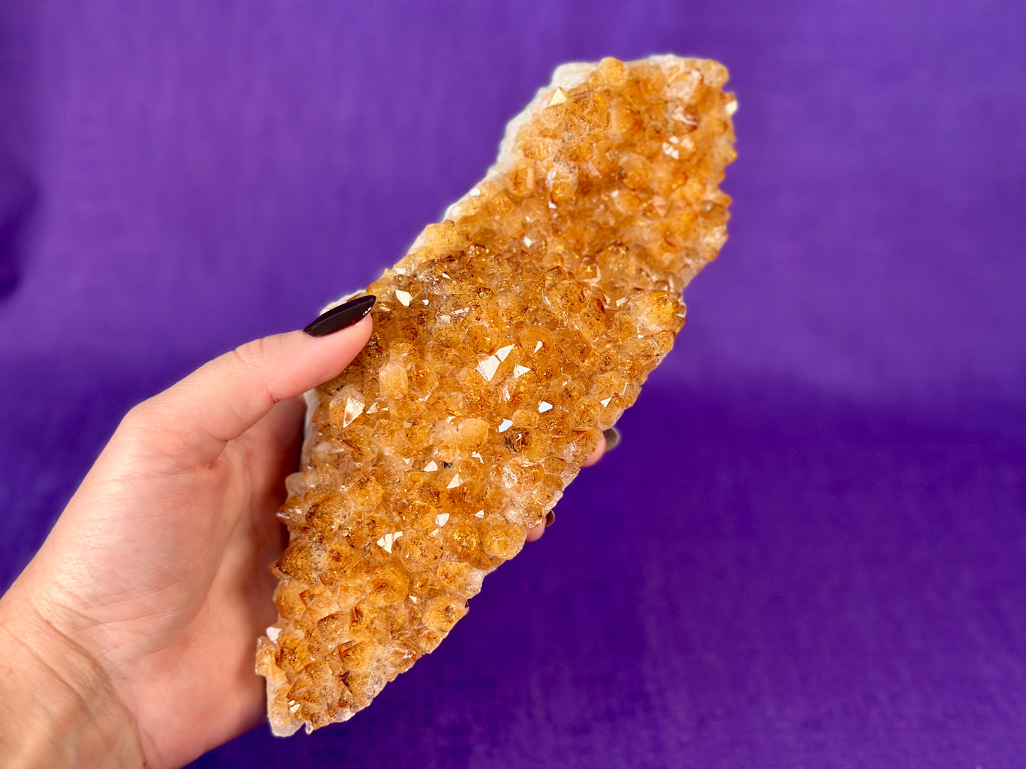 Brazilian Citrine Clusters, Citrine Crystal Clusters, Raw Crystals