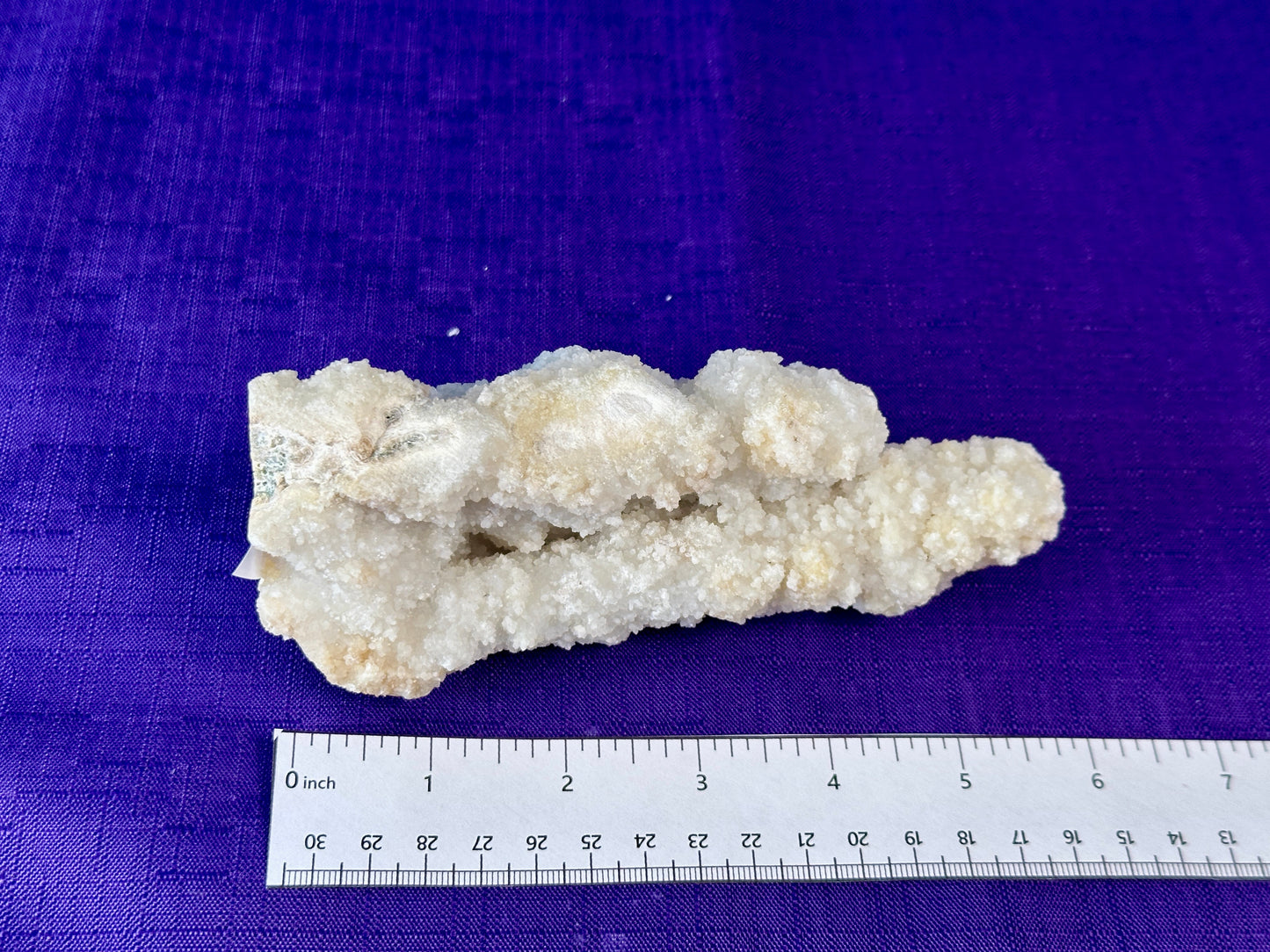 Chalcedony & Crystal Quartz Stalactite 3-8", Natural Quartz on Chalcedony Stalactite Specimen