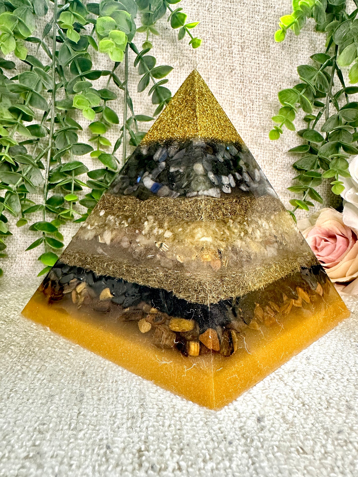 Beyond Mystic & Sending Ravens Bookends Special Edition Set! - Orgonite Pyramids - EMF Protector