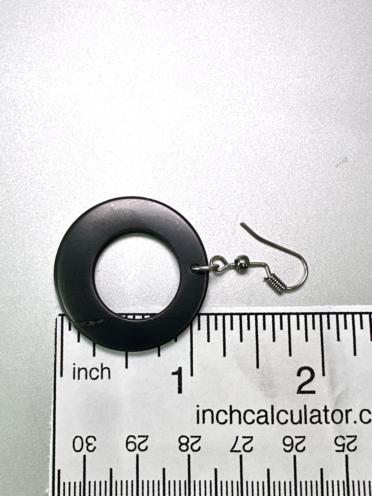 SHUNGITE EARRINGS! - EMF Protection - Hand Cut Genuine Natural Shungite Earring High Quality Black Lustrous Gemstone from Russia