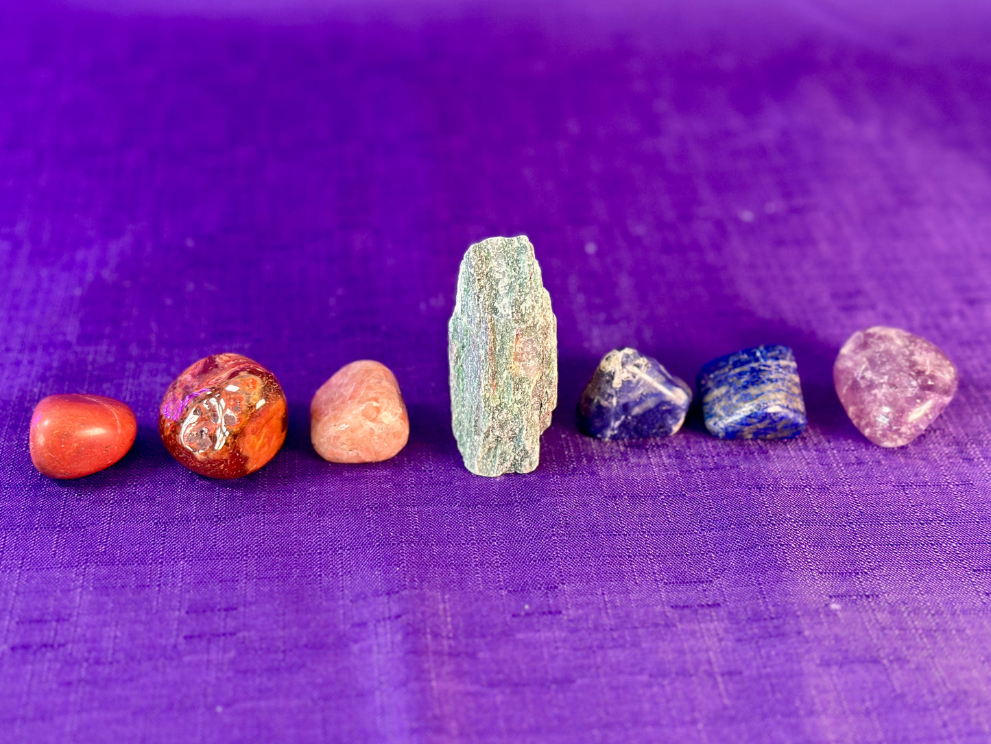 All 7 Chakras Crystal Grid Set - For Beginners or Experts - Crystal, Energy Healing