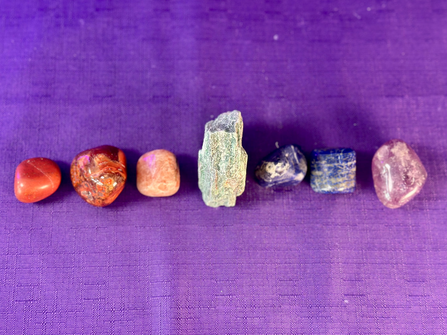 All 7 Chakras Crystal Grid Set - For Beginners or Experts - Crystal, Energy Healing