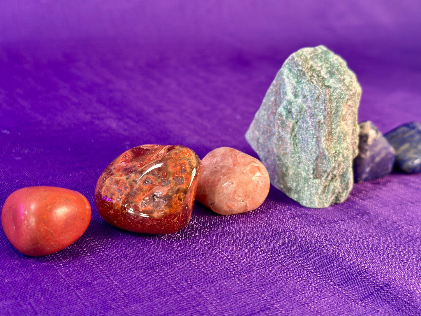 All 7 Chakras Crystal Grid Set - For Beginners or Experts - Crystal, Energy Healing