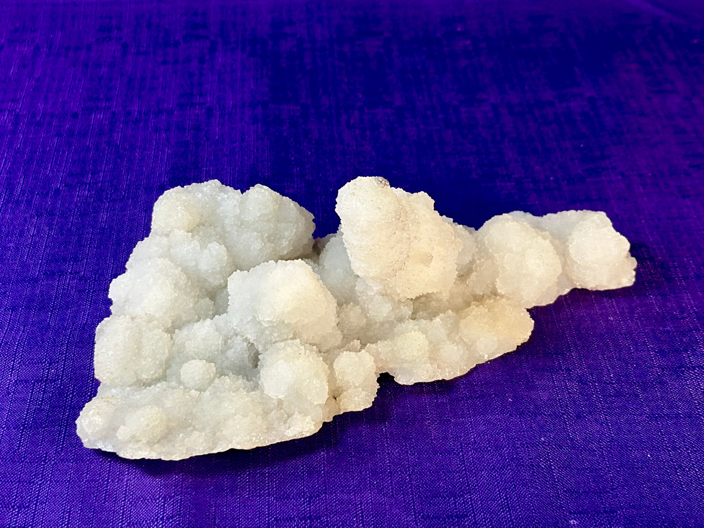Chalcedony & Crystal Quartz Stalactite 3-8", Natural Quartz on Chalcedony Stalactite Specimen