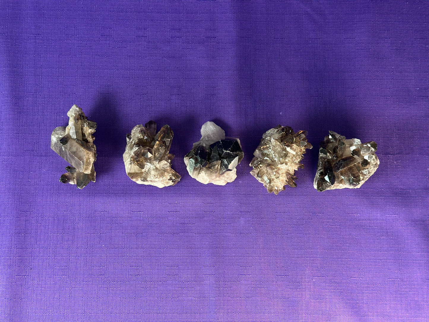 Smoky Quartz Cluster | 2-3" Natural Smoky Quartz Crystals