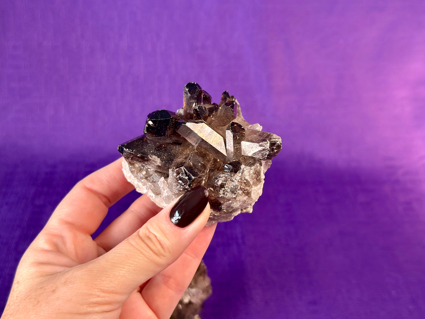 Smoky Quartz Cluster | 2-3" Natural Smoky Quartz Crystals