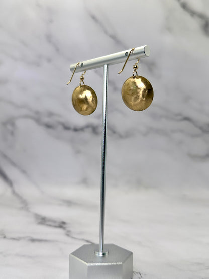 Copper & Brass Hanging Earrings