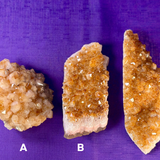 Brazilian Citrine Clusters, Citrine Crystal Clusters, Raw Crystals