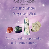 Abundance & Prosperity Crystal Grid Set - For Beginners or Experts - Crystal, Energy Healing