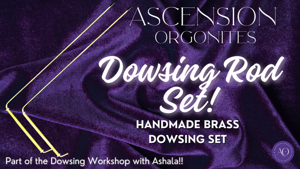 Downsing Downsing Rod Set - Handmade Brass Set for Dowsing! – AscensionOrgonites