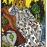 THE EMPRESS CARD - Special Edition Tarot Candle - Natural Soy Candle by Ascension Orgonites