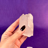 Large Natural Clear Quartz Points, 2 to 6 Inch Quartz Crystals - Grade A