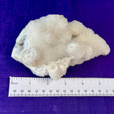 Chalcedony & Crystal Quartz Stalactite 3-8", Natural Quartz on Chalcedony Stalactite Specimen