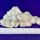Chalcedony & Crystal Quartz Stalactite 3-8", Natural Quartz on Chalcedony Stalactite Specimen