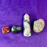 Abundance & Prosperity Crystal Grid Set - For Beginners or Experts - Crystal, Energy Healing