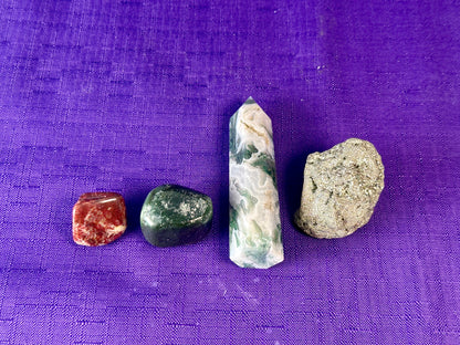 Abundance & Prosperity Crystal Grid Set - For Beginners or Experts - Crystal, Energy Healing
