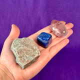 All 7 Chakras Crystal Grid Set - For Beginners or Experts - Crystal, Energy Healing