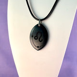 ASTROLOGY SHUNGITE PENDANTS! - EMF Protection - Hand Cut Genuine Natural Shungite Pendant High Quality Black Lustrous Gemstone from Russia