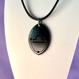 ASTROLOGY SHUNGITE PENDANTS! - EMF Protection - Hand Cut Genuine Natural Shungite Pendant High Quality Black Lustrous Gemstone from Russia