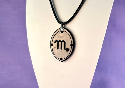 ASTROLOGY SHUNGITE PENDANTS! - EMF Protection - Hand Cut Genuine Natural Shungite Pendant High Quality Black Lustrous Gemstone from Russia