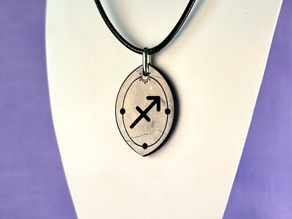 ASTROLOGY SHUNGITE PENDANTS! - EMF Protection - Hand Cut Genuine Natural Shungite Pendant High Quality Black Lustrous Gemstone from Russia