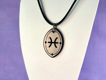 ASTROLOGY SHUNGITE PENDANTS! - EMF Protection - Hand Cut Genuine Natural Shungite Pendant High Quality Black Lustrous Gemstone from Russia