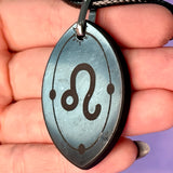 ASTROLOGY SHUNGITE PENDANTS! - EMF Protection - Hand Cut Genuine Natural Shungite Pendant High Quality Black Lustrous Gemstone from Russia
