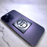 BEYOND MYSTIC SPECIAL EDITION SHUNGITE SQUARE PHONE PLATES! - EMF Protection - Hand Cut Genuine Natural Shungite Phone Plate High Quality Black Lustrous Gemstone from Russia
