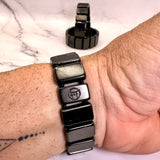 BEYOND MYSTIC SPECIAL EDITION SHUNGITE BRACELETS! - EMF Protection - Hand Cut Genuine Natural Shungite Bracelet High Quality Black Lustrous Gemstone from Russia
