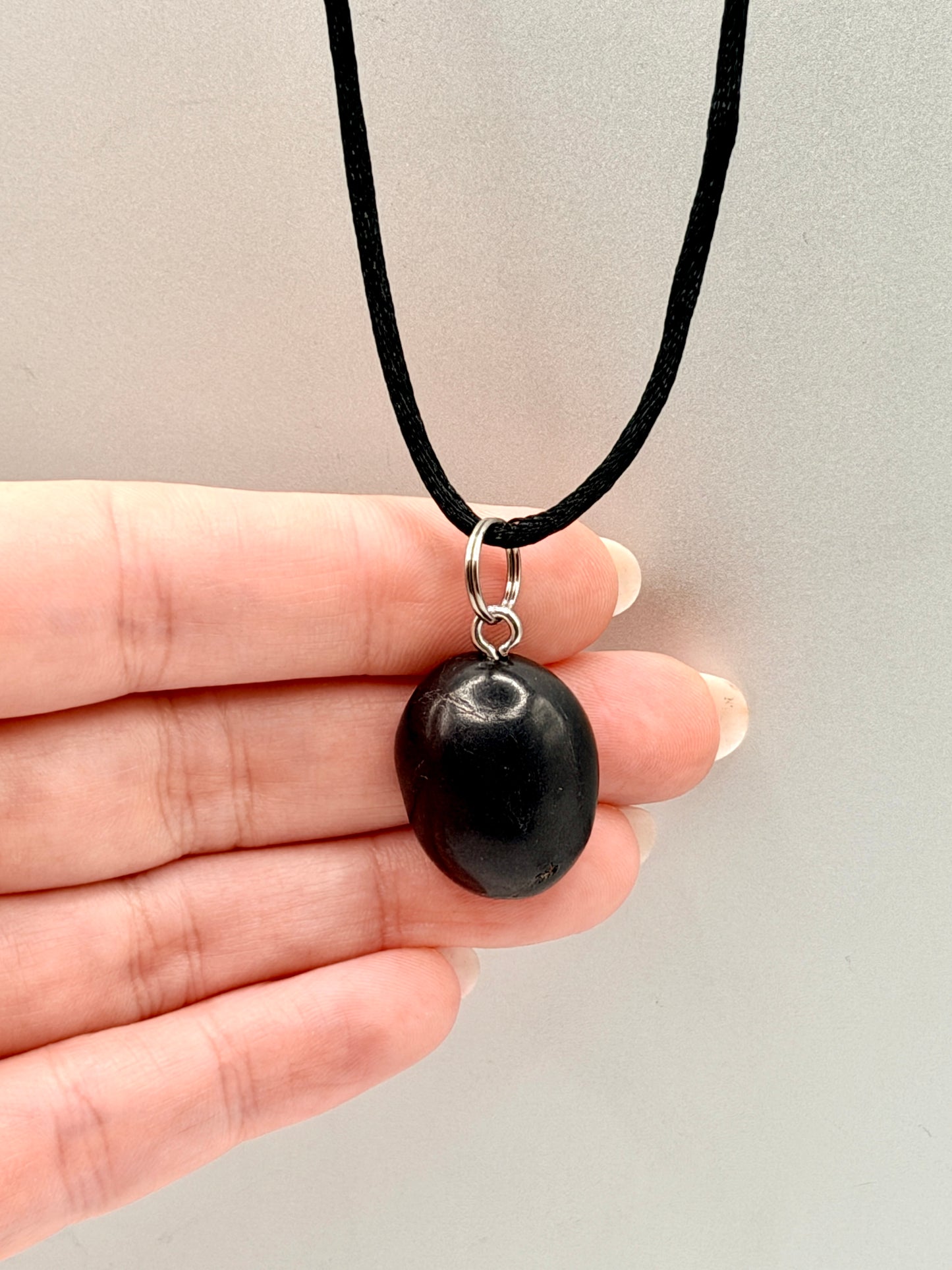 SHUNGITE PENDANTS! HURRY WHILE SUPPLIES LAST! - EMF Protection - Hand Cut Genuine Natural Shungite Pendant High Quality Black Lustrous Gemstone from Russia