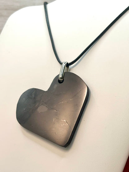 SHUNGITE PENDANTS BACK IN STOCK! HURRY WHILE SUPPLIES LAST! - EMF Protection - Hand Cut Genuine Natural Shungite Pendant High Quality Black Lustrous Gemstone from Russia