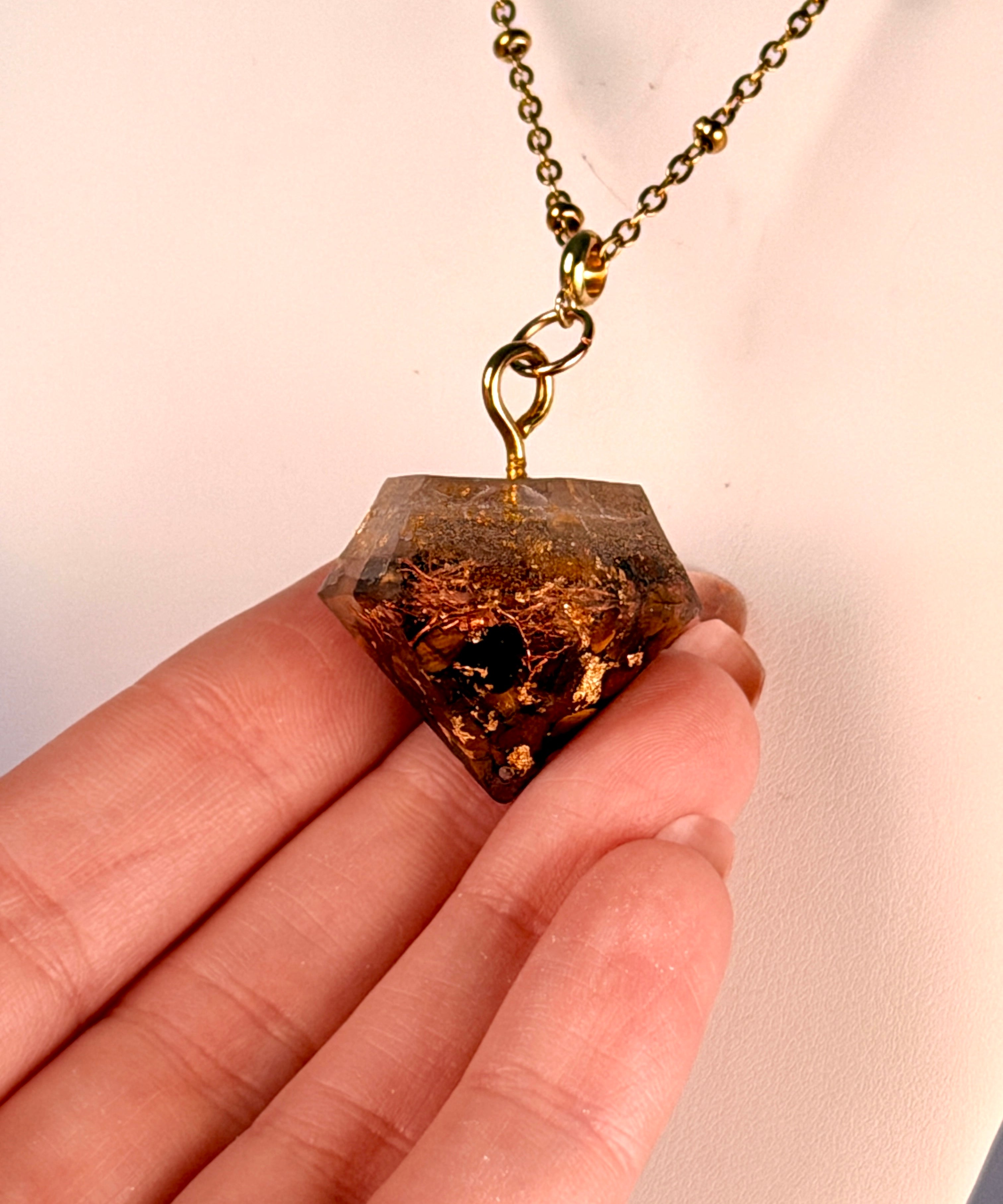 Orgonite Pendants / Pendulums - Handmade EMF Protection