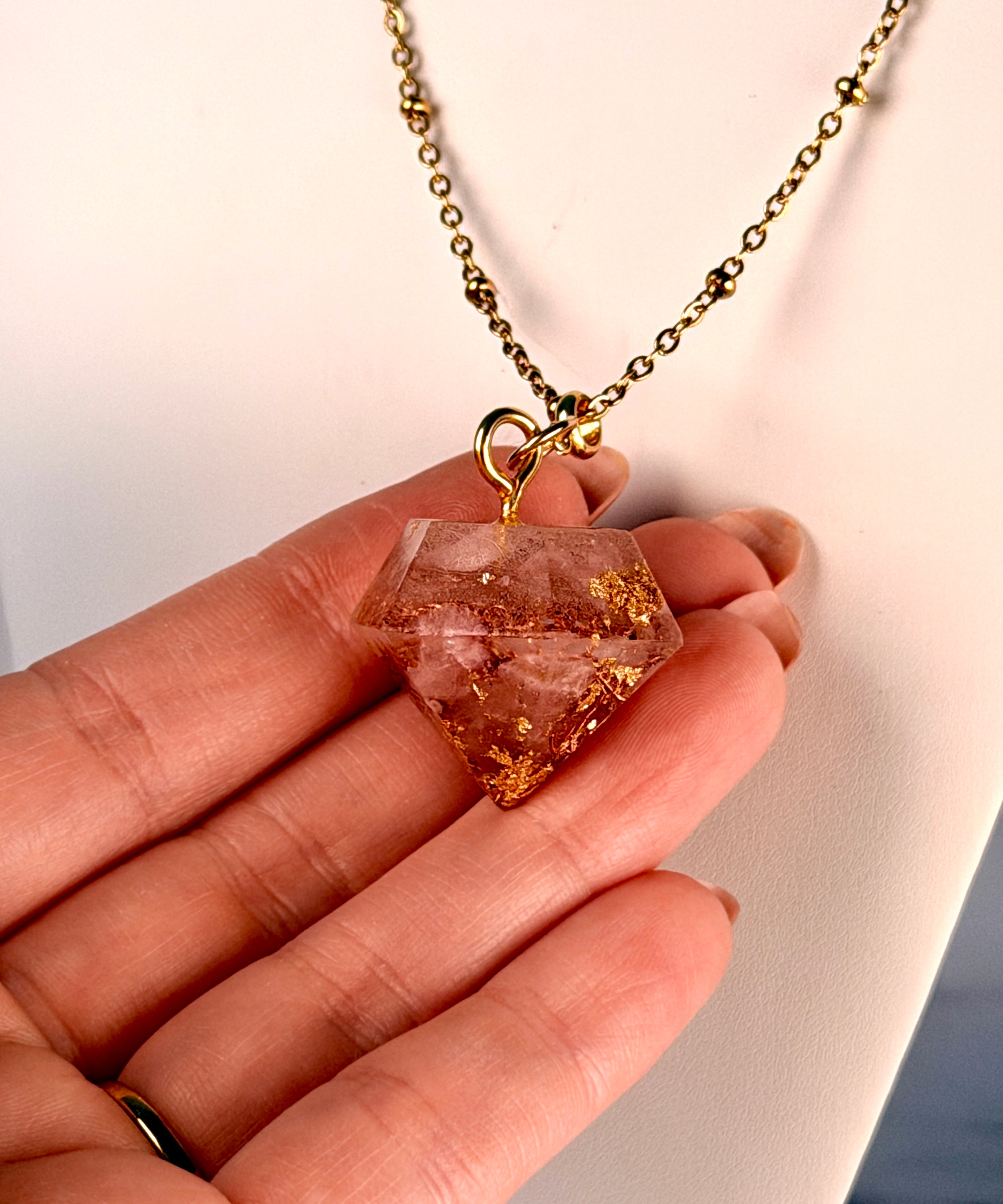 Orgonite Pendants / Pendulums - Handmade EMF Protection