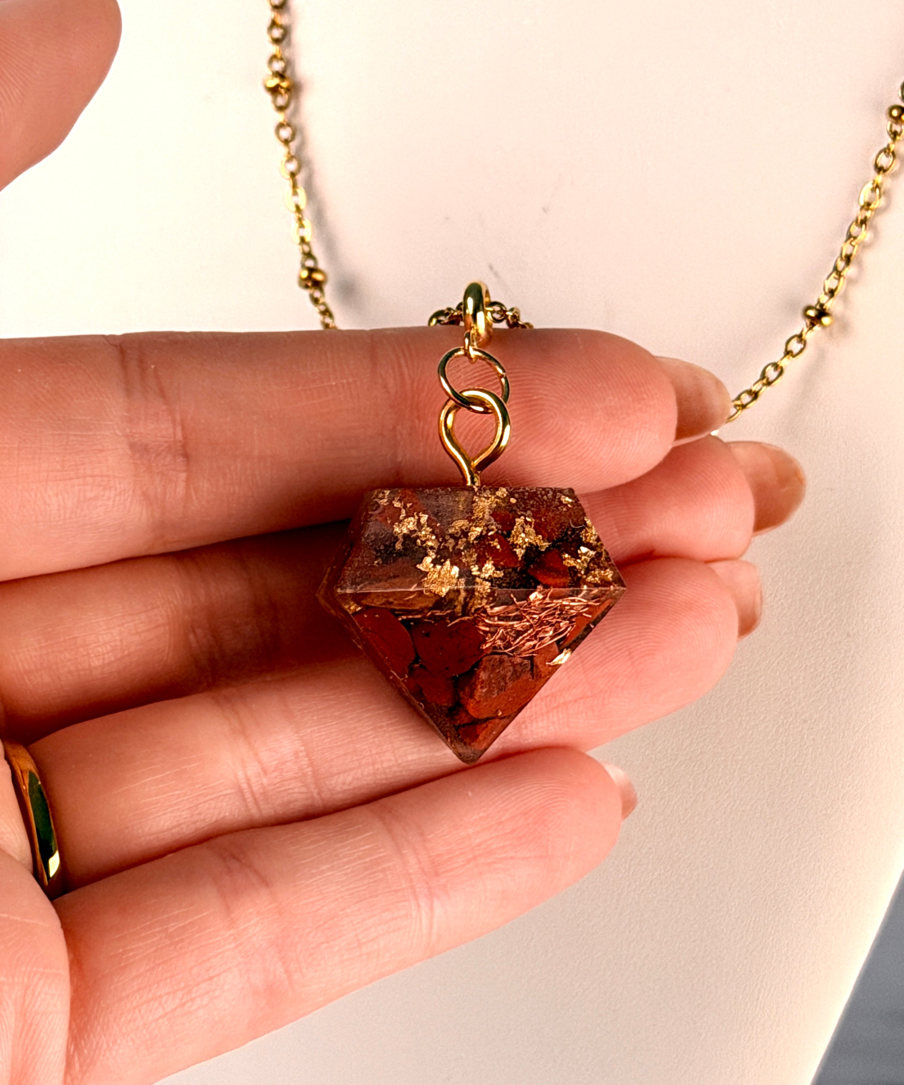 Orgonite Pendants / Pendulums - Handmade EMF Protection