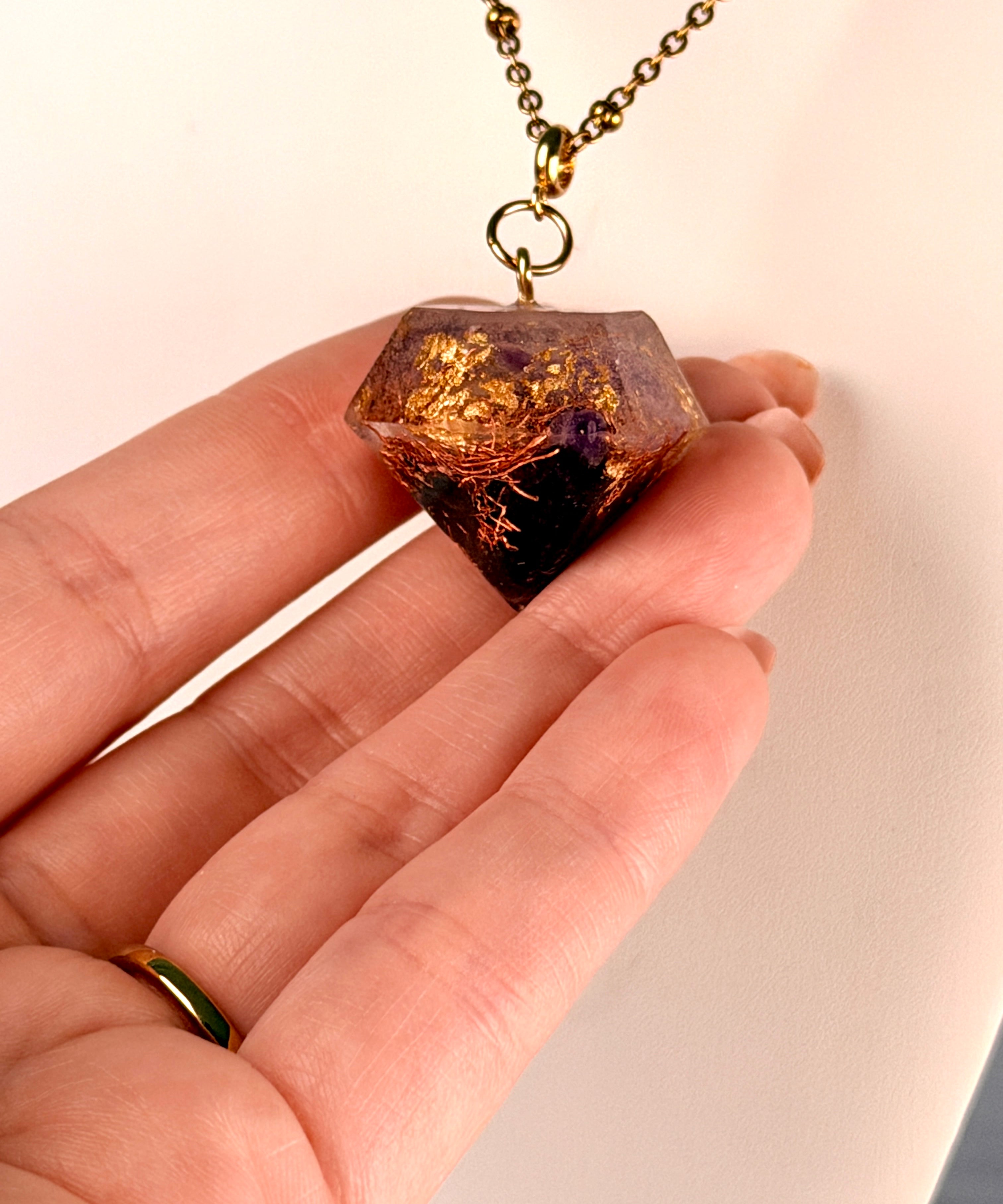 Orgonite Pendants / Pendulums - Handmade EMF Protection