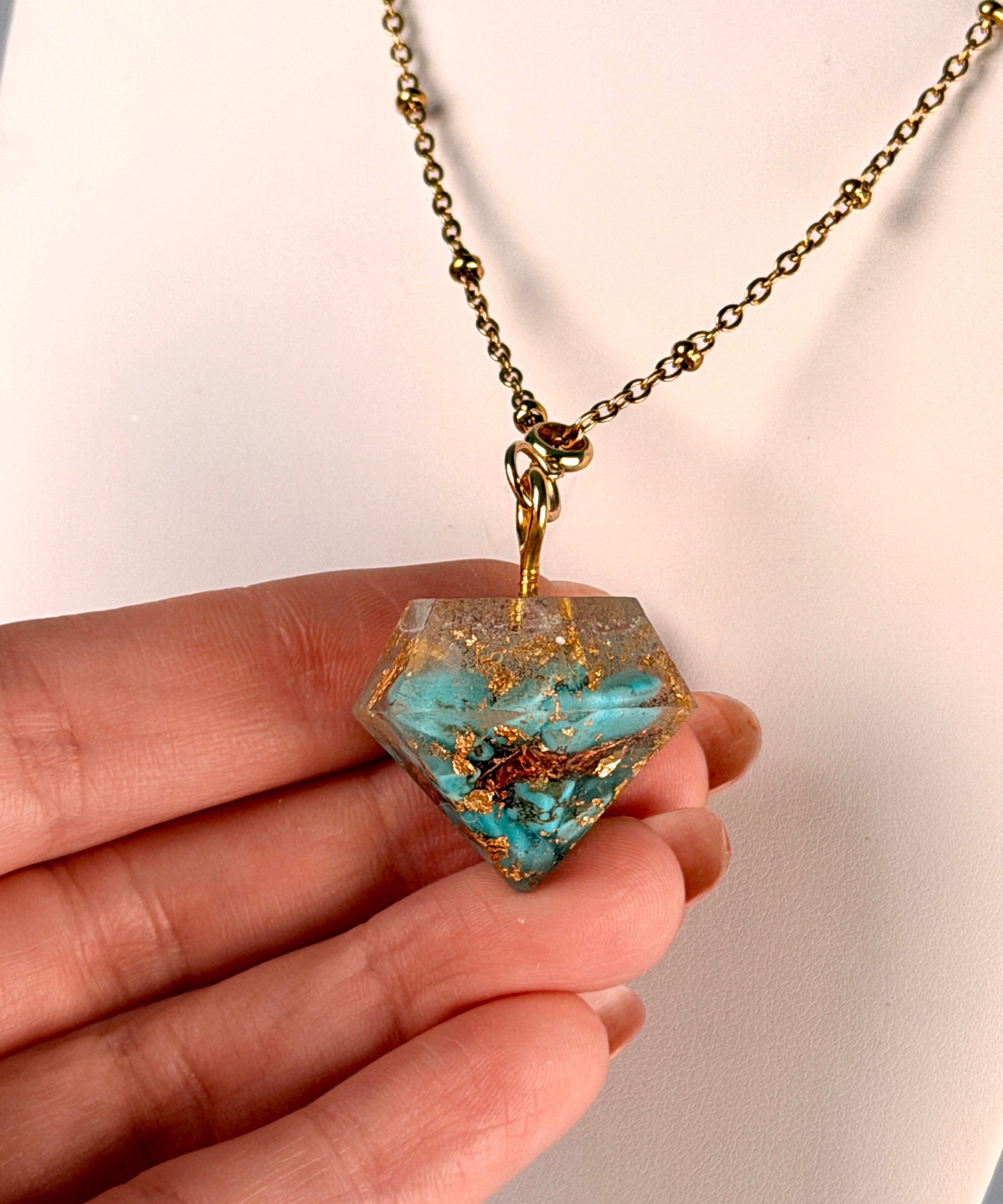 Orgonite Pendants / Pendulums - Handmade EMF Protection