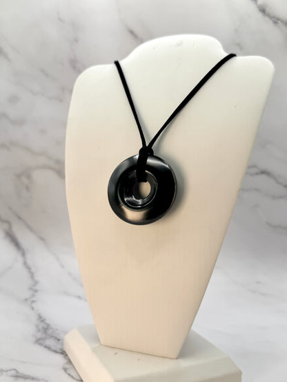 SHUNGITE PENDANTS! HURRY WHILE SUPPLIES LAST! - EMF Protection - Hand Cut Genuine Natural Shungite Pendant High Quality Black Lustrous Gemstone from Russia