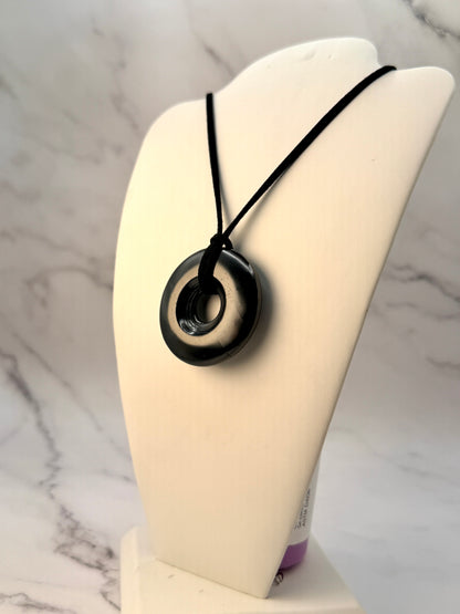 SHUNGITE PENDANTS! HURRY WHILE SUPPLIES LAST! - EMF Protection - Hand Cut Genuine Natural Shungite Pendant High Quality Black Lustrous Gemstone from Russia