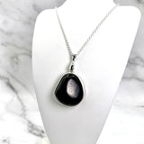 Shungite Handmade Silver Pendant!