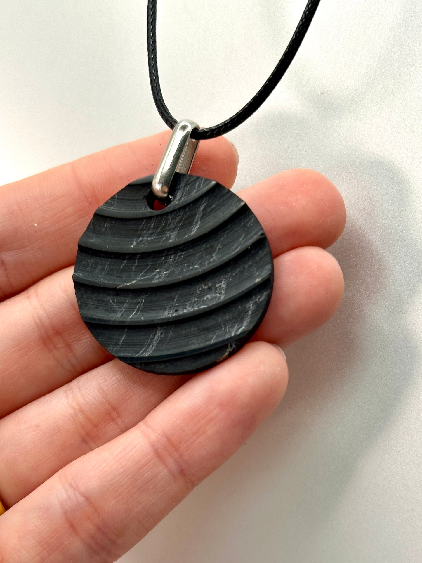 SHUNGITE PENDANTS BACK IN STOCK! HURRY WHILE SUPPLIES LAST! - EMF Protection - Hand Cut Genuine Natural Shungite Pendant High Quality Black Lustrous Gemstone from Russia