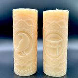 The Beyond Mystic & Sending Ravens Special Edition Candle Set of 2 - Natural Soy Candles  by Ascension Orgonites